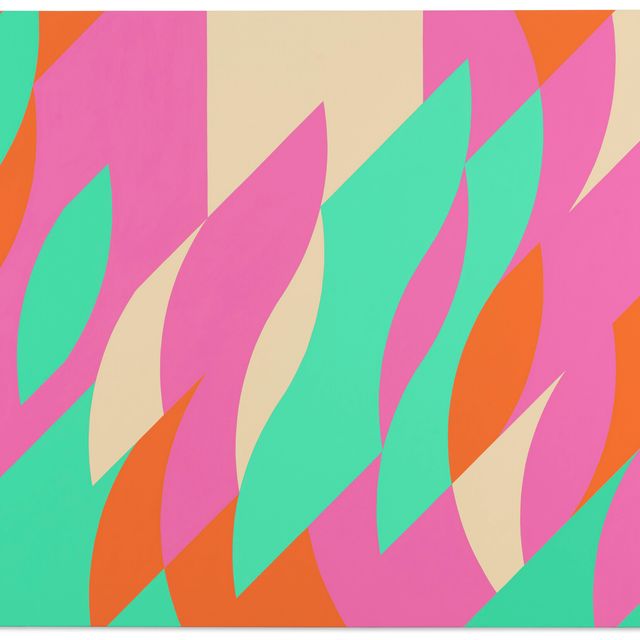 Bridget Riley — Рисование вертикалями 1