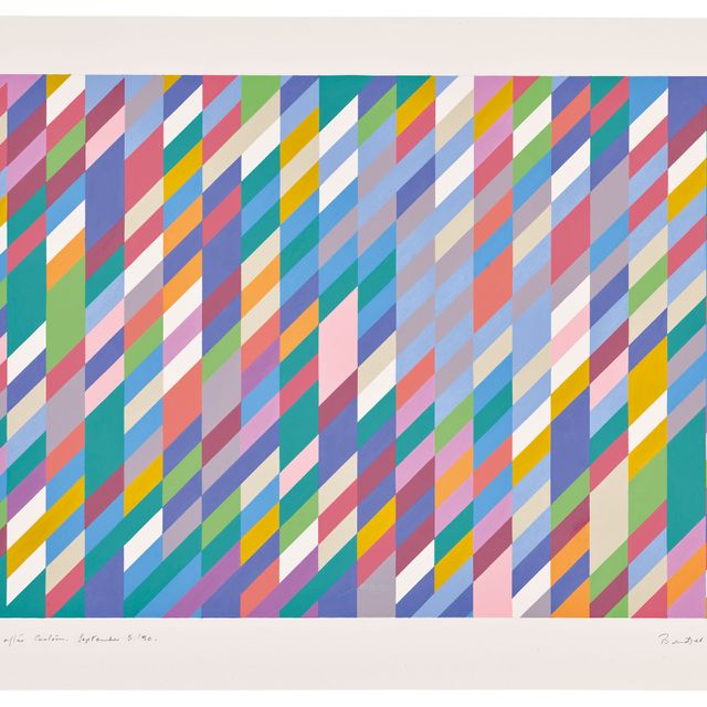 Bridget Riley — Этюд после мультфильма. 5 сентября 90-го.