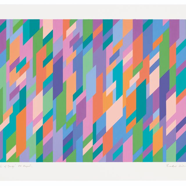 Bridget Riley — Пересмотр Gengi