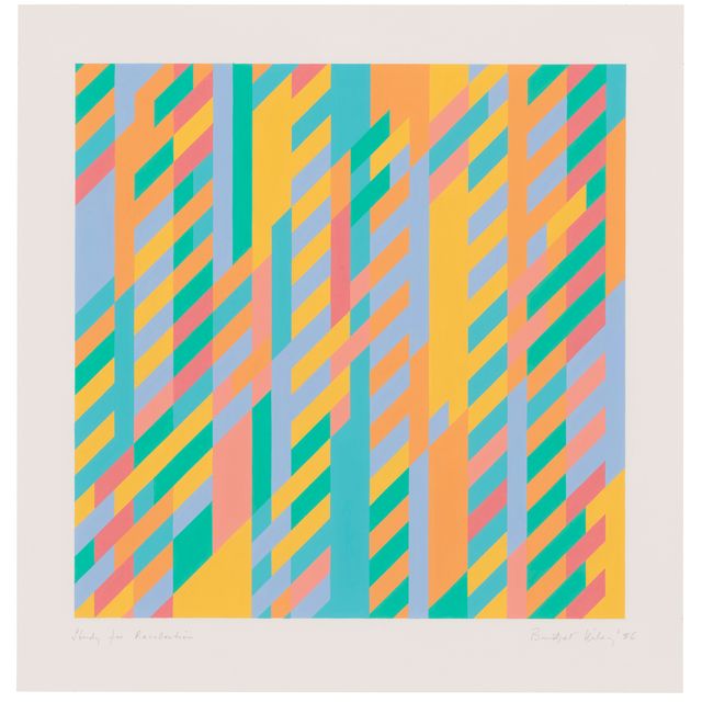 Bridget Riley — Исследование для запоминания