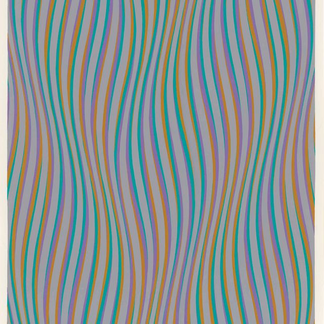 Bridget Riley — Скрученная кривая в один оборот