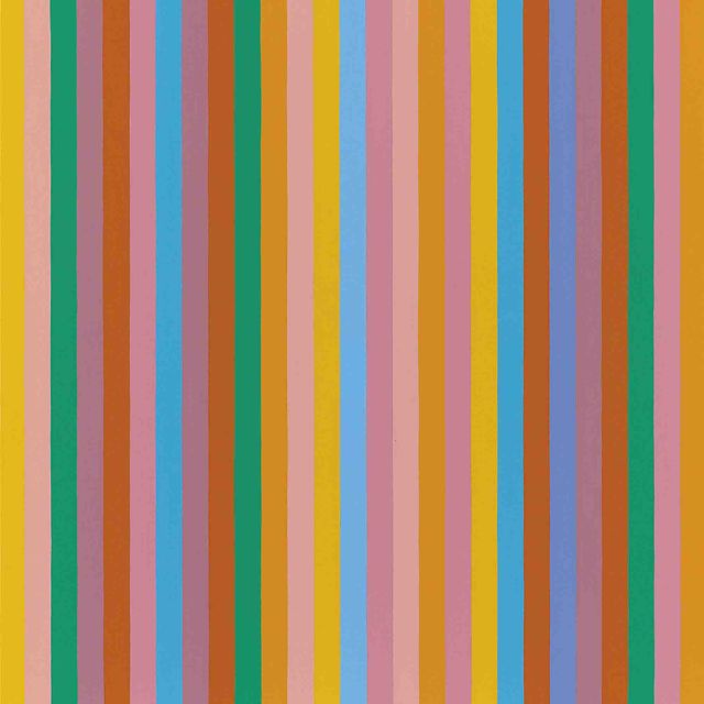Bridget Riley — Роза Роза 10