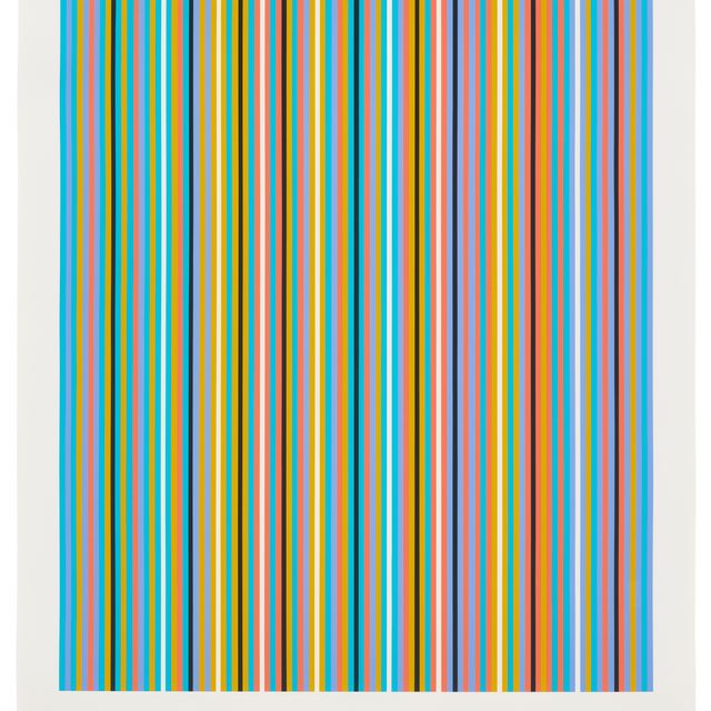 Bridget Riley — Ra (перевернутый)