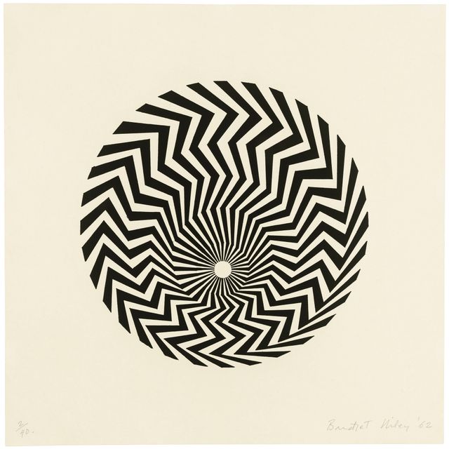 Bridget Riley — Без названия (по мотивам Primitive Blaze)