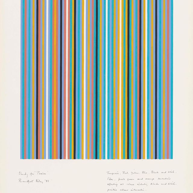 Bridget Riley — Учитесь ради "похвалы"