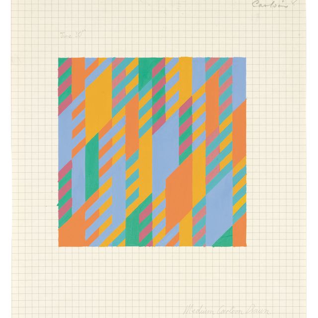 Bridget Riley — Без названия [навстречу мимолетному мгновению]