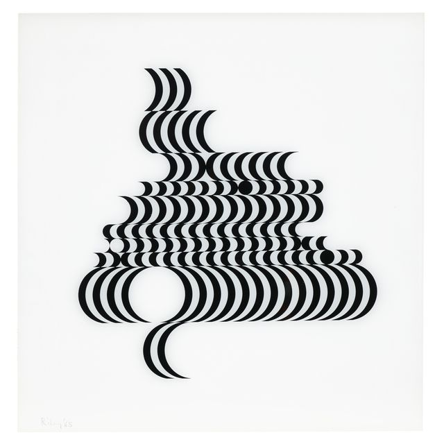 Bridget Riley — Без названия (Фрагмент 2)