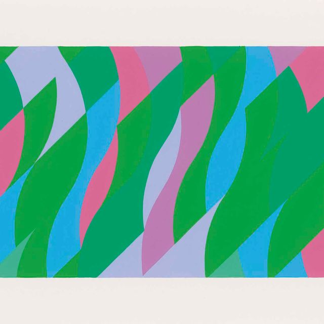 Bridget Riley — Исследование 11. 20 июня. Бассакс