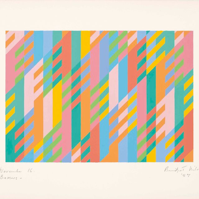 Bridget Riley — 16 ноября, Бассакс