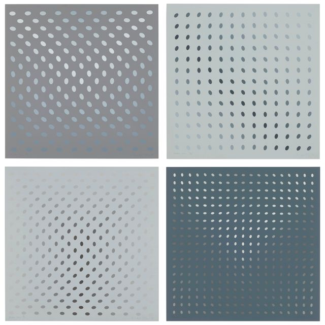 Bridget Riley — Девятнадцать Серых