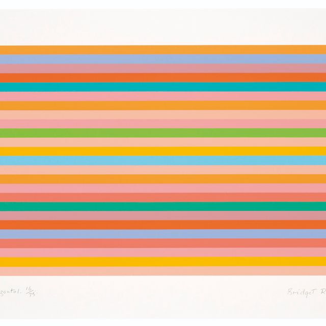 Bridget Riley — Роза горизонтальная