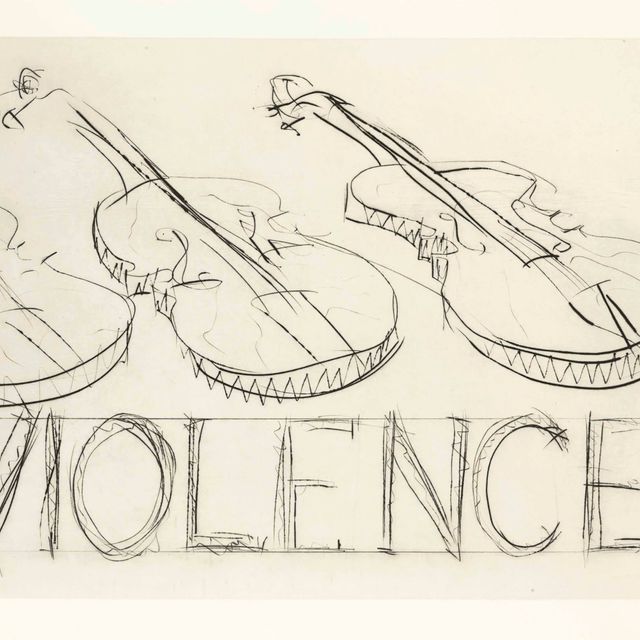 Bruce Nauman — Скрипки/Насилие