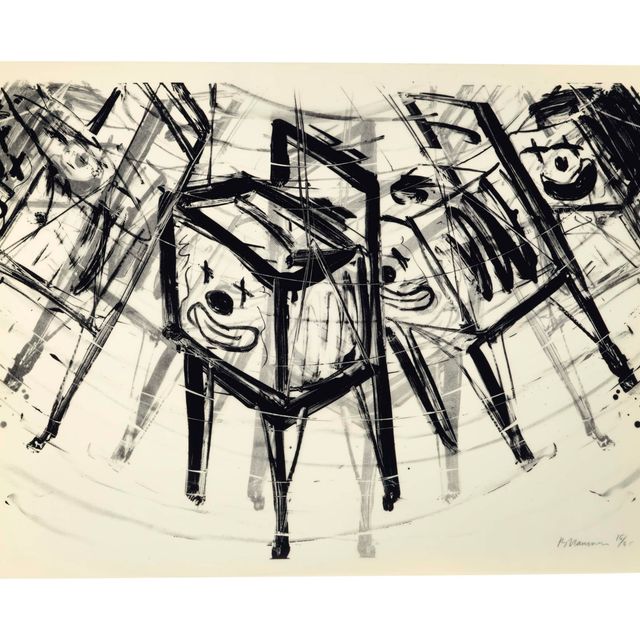 Bruce Nauman — Телевизионный клоун