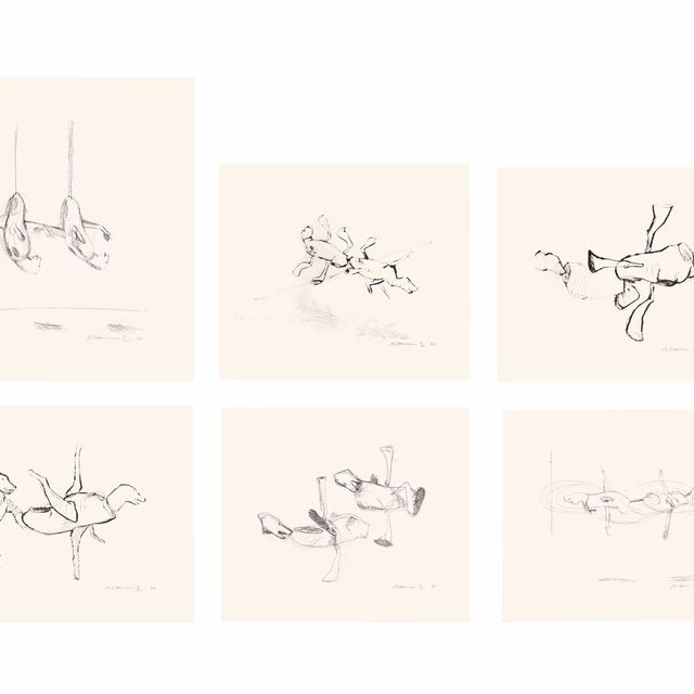 Bruce Nauman — Без названия : шесть гравюр