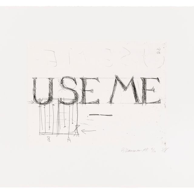 Bruce Nauman — Используй Меня