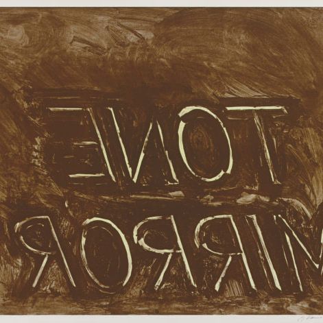 Bruce Nauman — Зеркала разума : девять пластин