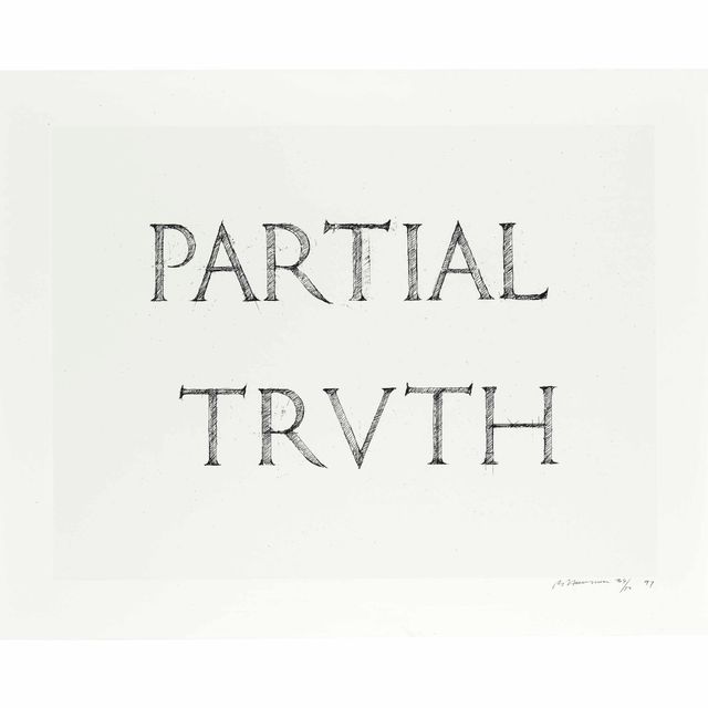 Bruce Nauman — Частичная истина