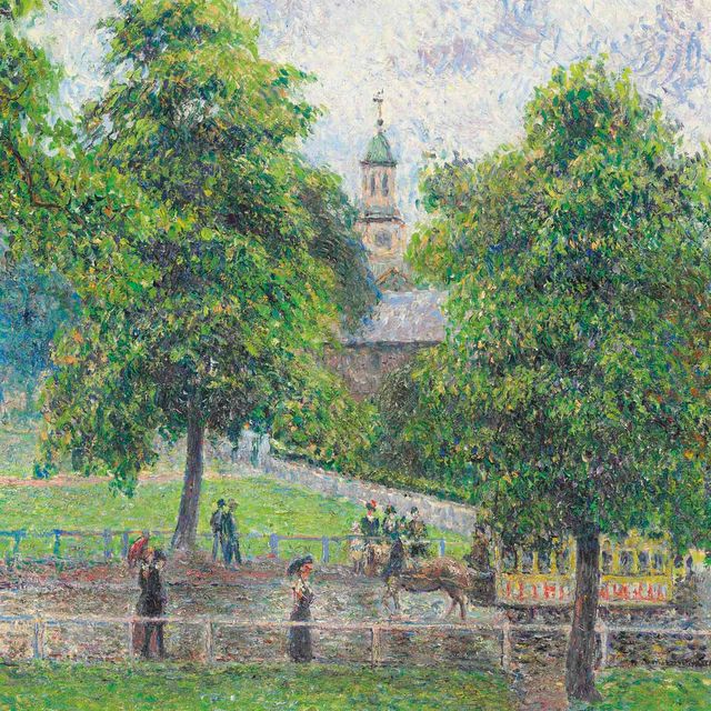 Camille Pissarro — Церковь Святой Анны в Кью, Лондон
