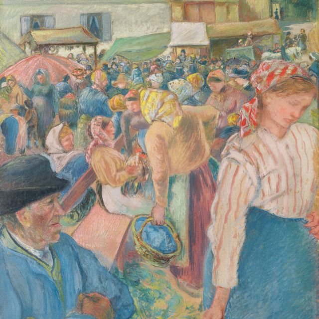 Camille Pissarro — Марш-а-ля-Волай, Понтуаз