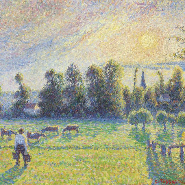 Camille Pissarro — Кондитерская, "Каше де Солей", Эраньи