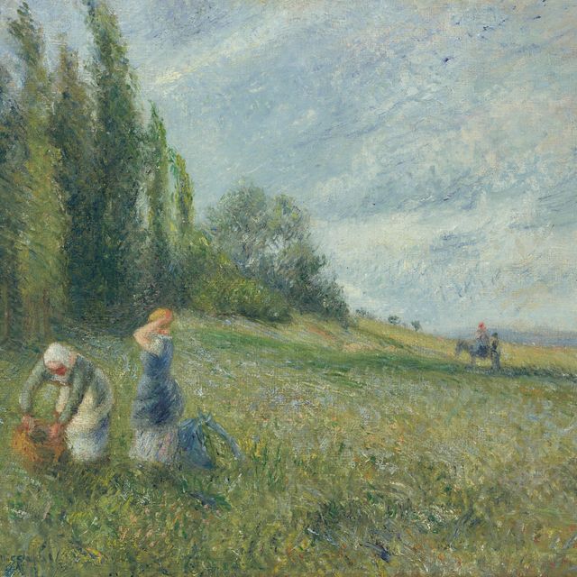 Camille Pissarro — Пейсанн на елисейских полях, Понтуаз