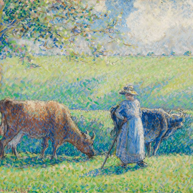 Camille Pissarro — Пейсанн гардант из ваших