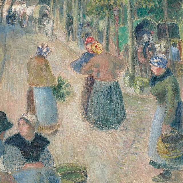 Camille Pissarro — Марш-а-Понтуаз, бульвар Фоссе