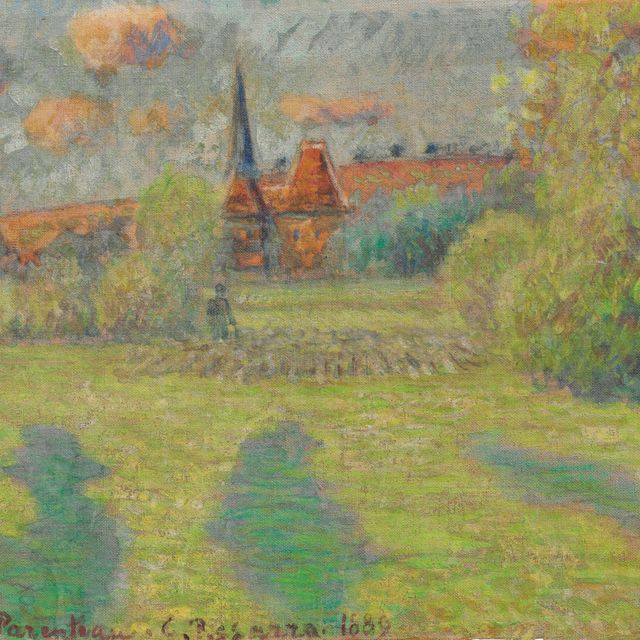 Camille Pissarro — Берже и Елизавета д'Эраньи