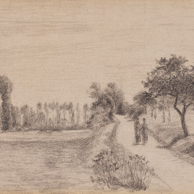 Camille Pissarro — Набережная реки Химен
