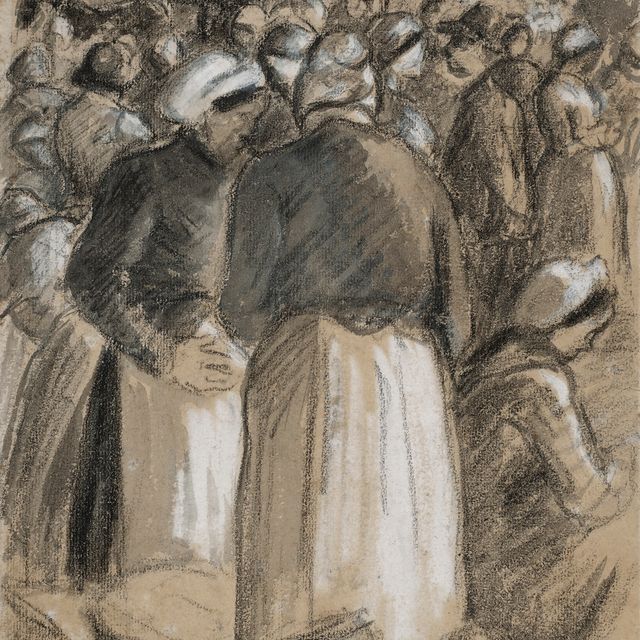 Camille Pissarro — Марш в Жизор