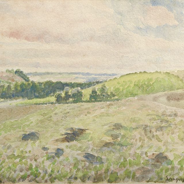 Camille Pissarro — Местность Лабуре, Эраньи