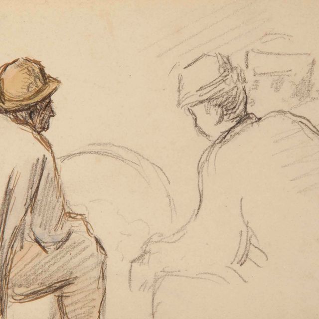 Camille Pissarro — Четверо знакомых людей