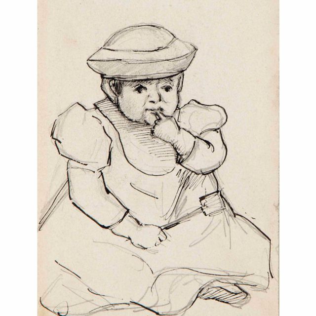 Camille Pissarro — Жанна (спереди и сзади)