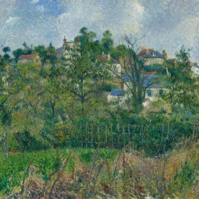 Camille Pissarro — Ле-сад де Мобюиссон, Понтуаз