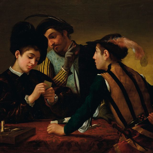 Caravaggio — Карточные шулеры
