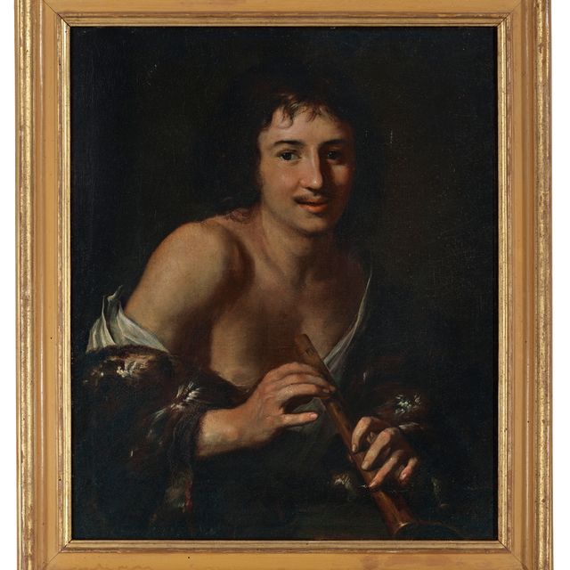 Caravaggio — Флейтист - Аллегория слуха(?)