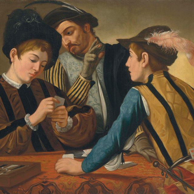 Caravaggio — Карточные шулеры