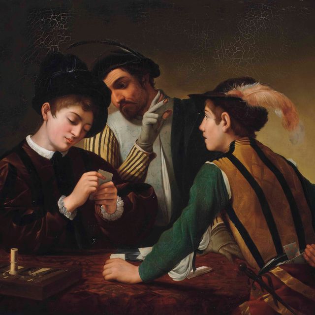 Caravaggio — Карточные шулеры