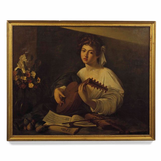 Caravaggio — Игрок на лютне