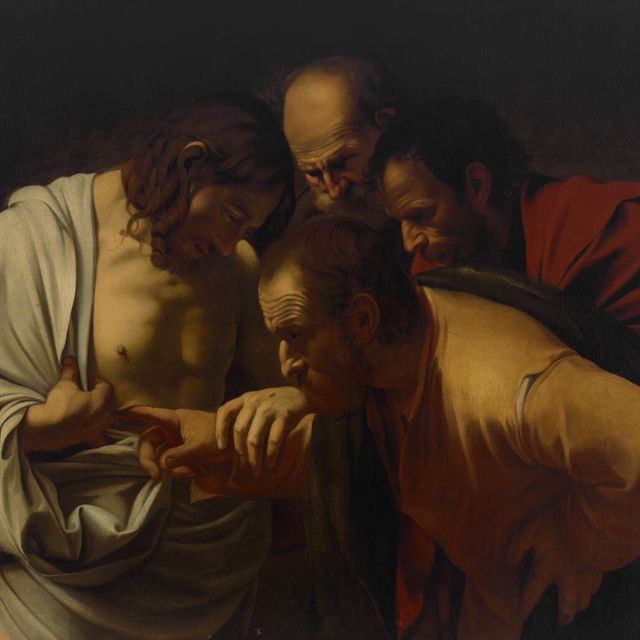 Caravaggio — Неверие святого Фомы