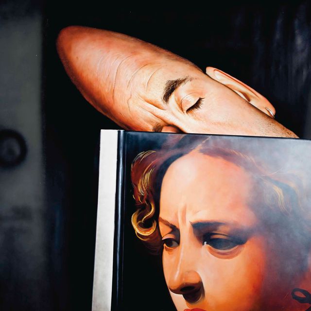Caravaggio — Голова Караваджо