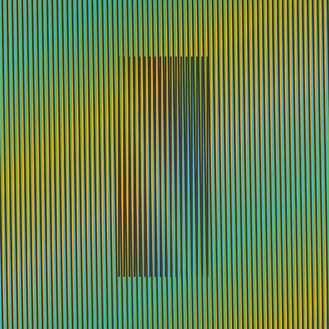 Carlos Cruz-Diez — Индукция Кроматики с высокой частотой