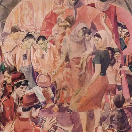 Carlos Francisco — Без названия (Фиеста с Хигантесом, Ангоно в Рисале, Филиппины)