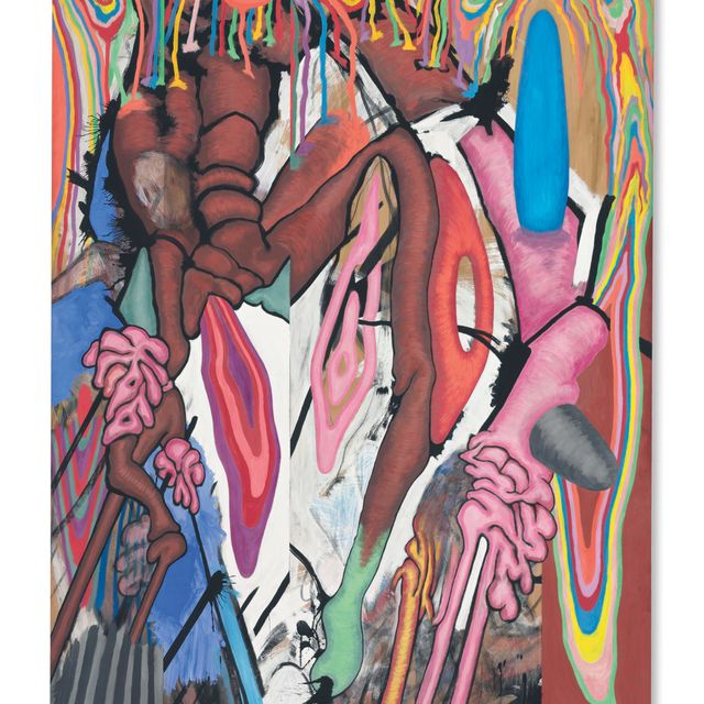 Carroll Dunham — Четвертая береза