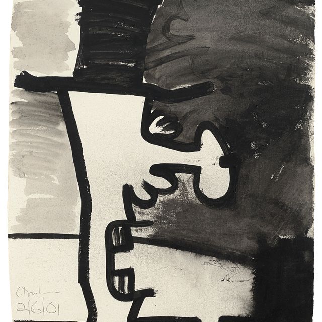 Carroll Dunham — Без названия (2/6/01)