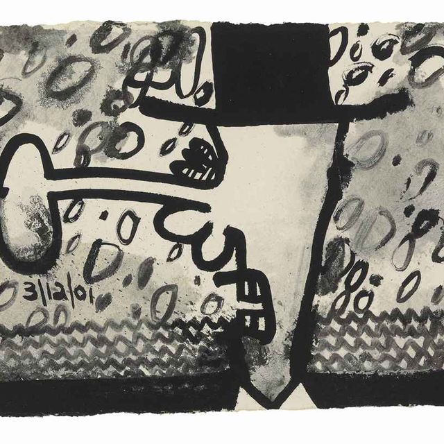 Carroll Dunham — Дождь (3/12/01)