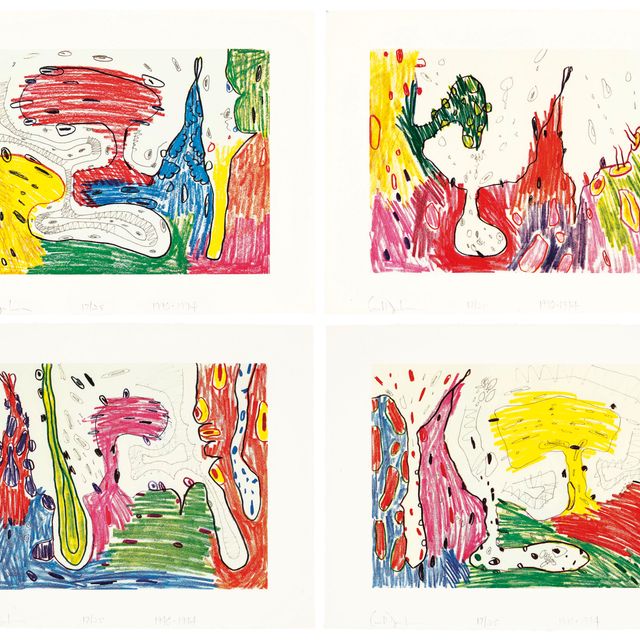 Carroll Dunham — Семь мест