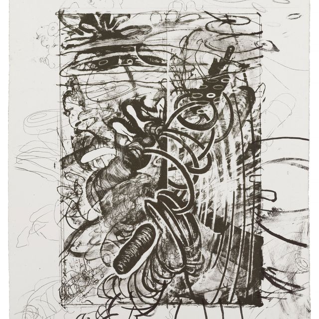 Carroll Dunham — Три гравюры художника