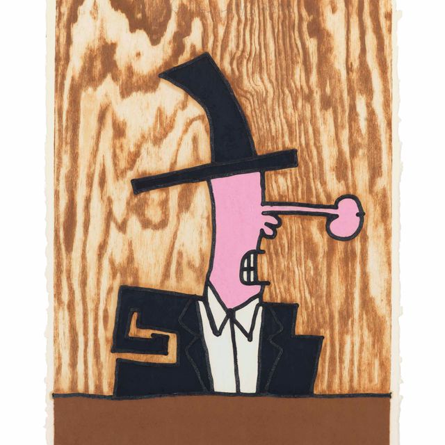 Carroll Dunham — Колпачок печной трубы