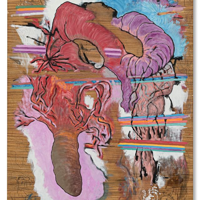 Carroll Dunham — Вторая Зебра